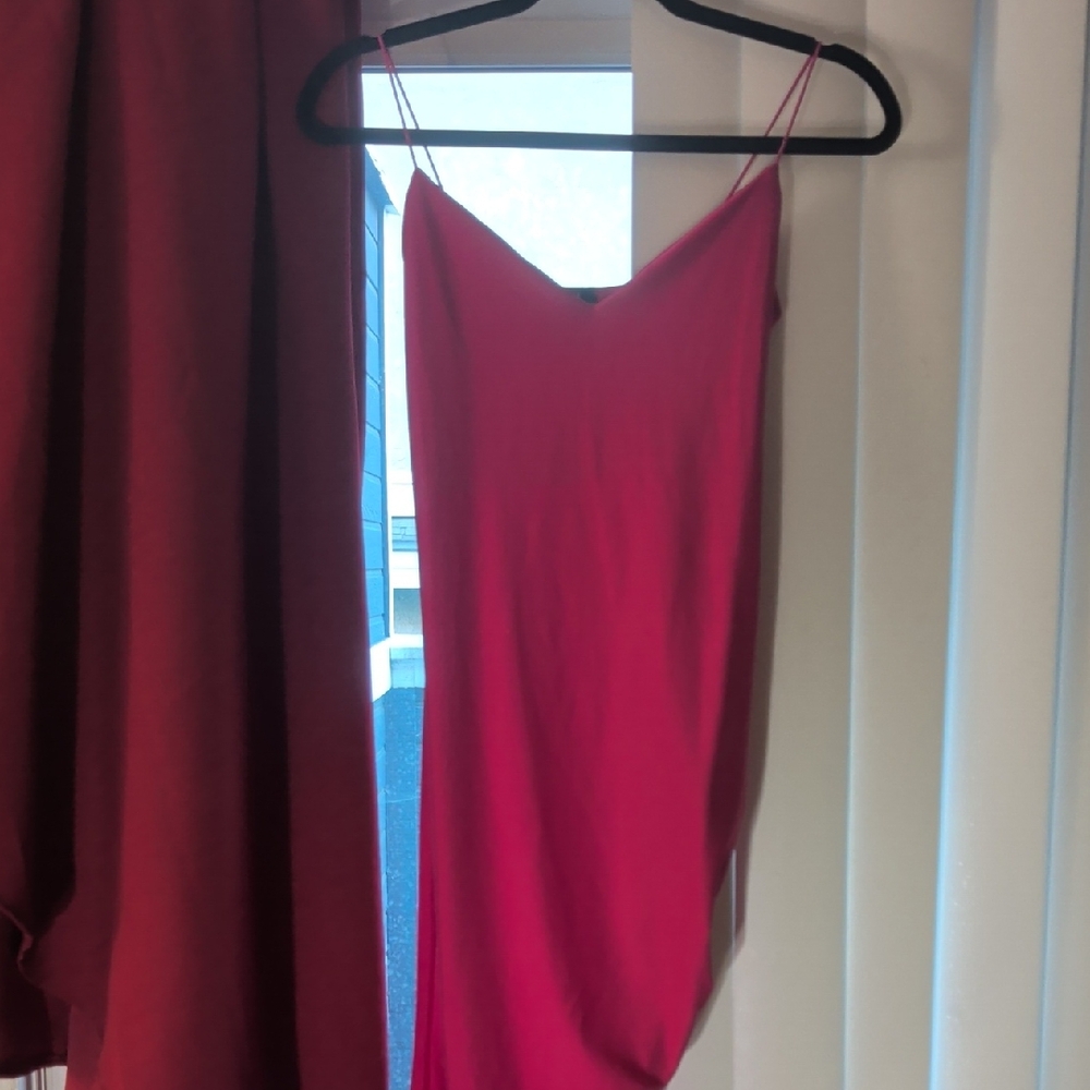 Elegant Pink Assymetrical Dress